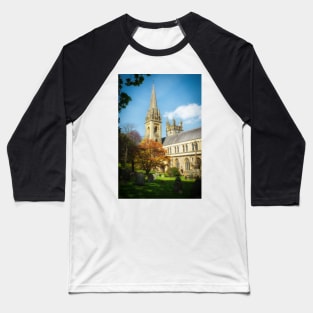 Llandaff Cathedral in Spring Baseball T-Shirt